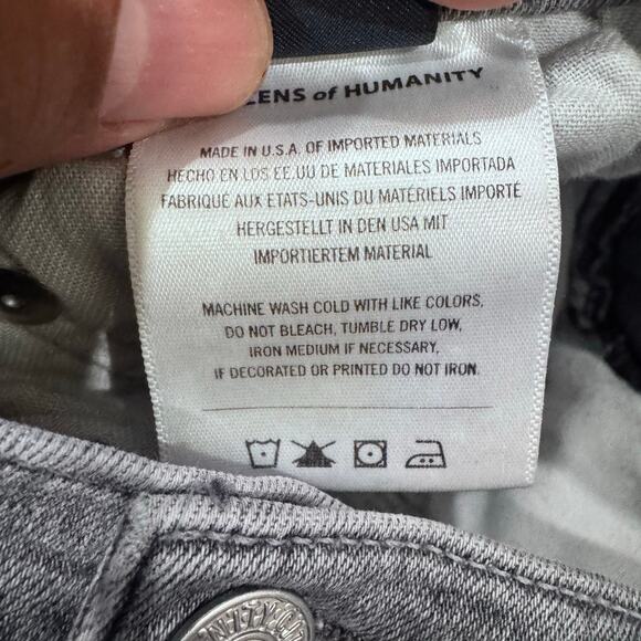 Citizens of Humanity The London Slim Taper Jeans Sycamore Gray Stretch 32x29 - Picture 6 of 10